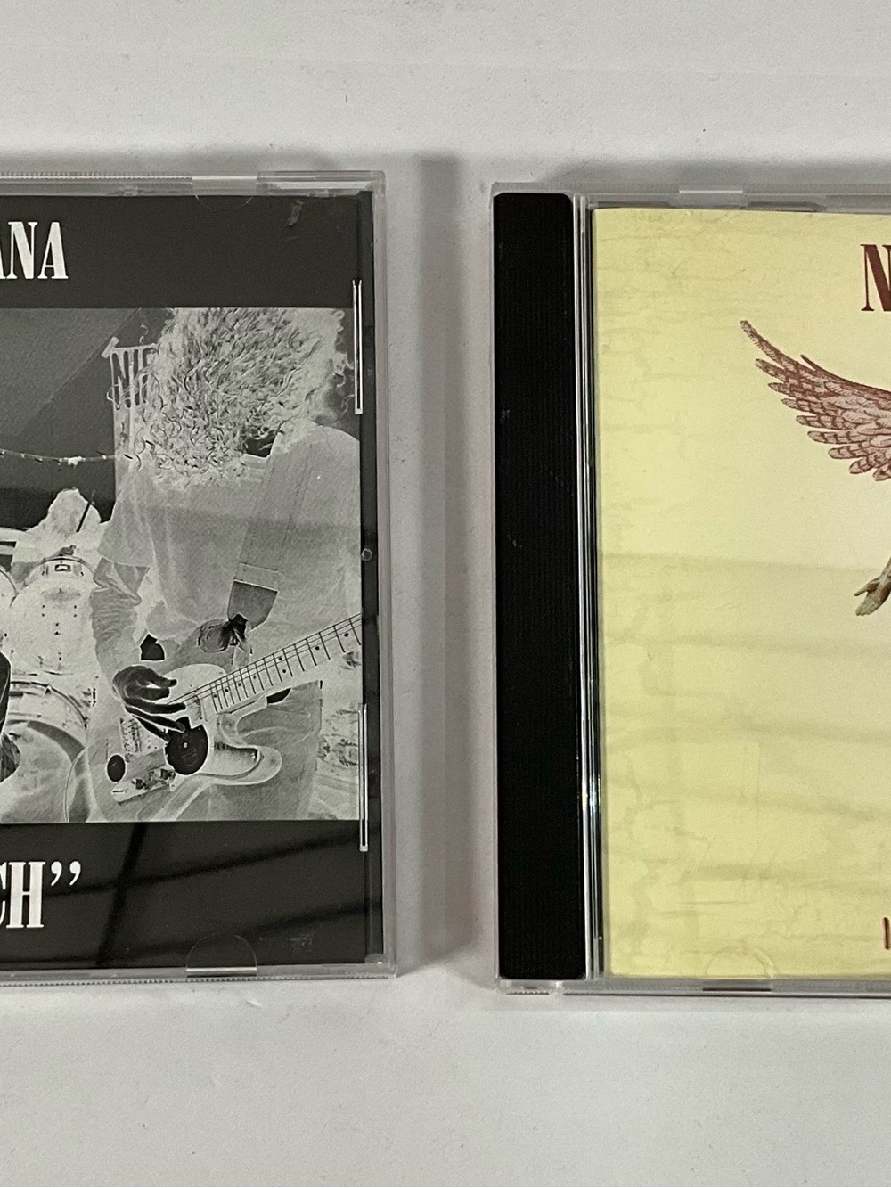 Nirvana CDs - Bleach & In Utero Albums